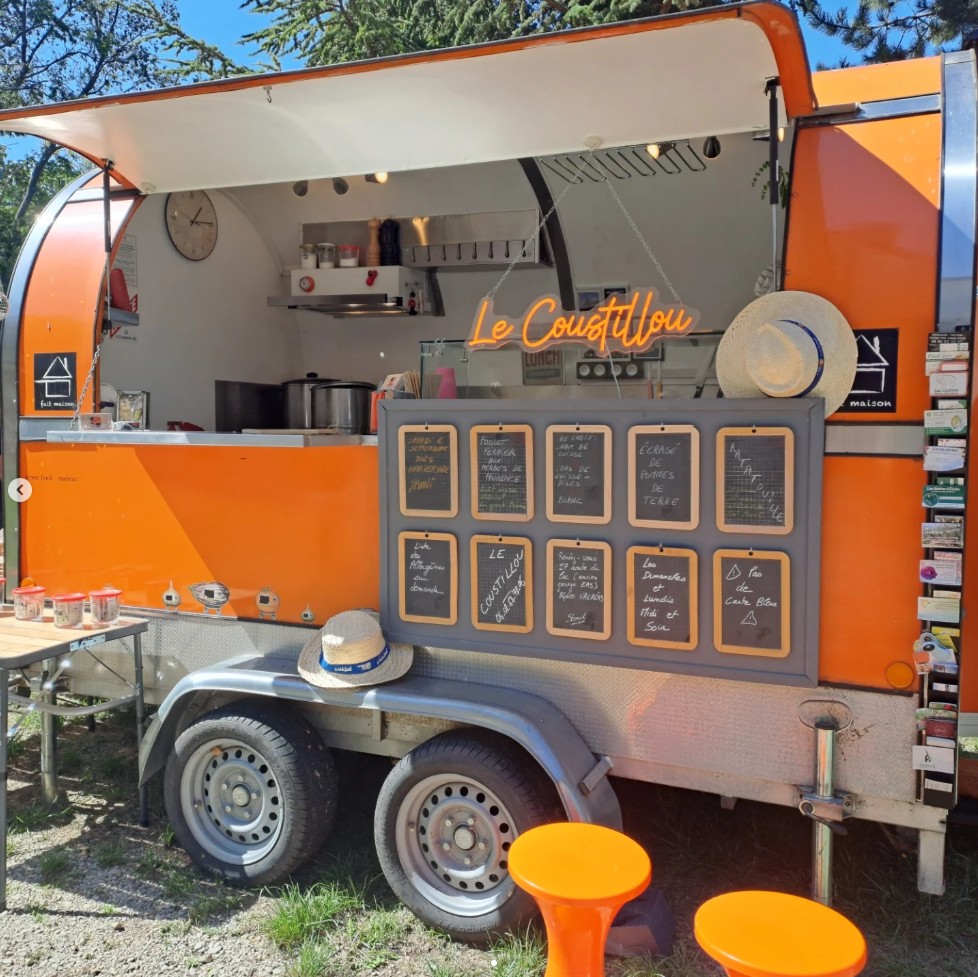 Le Croustillou prestation food truck mariage à Valréas pour le Mas de Saint Chétin